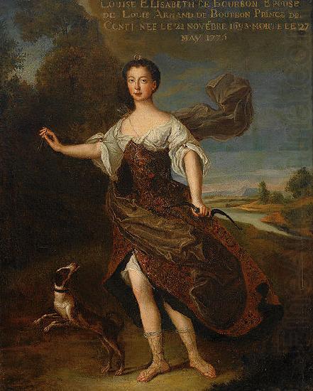 unknow artist Posthumous portrait of Louise elisabeth de Bourbon china oil painting image